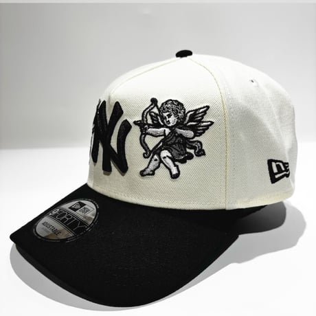 USA買付　NEW ERA 9FORTY A-FRAME NEW YORK YANKEES CHERUB SUBWAY SERIES TWO TONE SNAPBACK CAP　NE-85