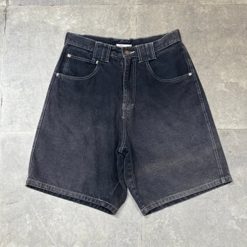 90s Plan B Skateboards Black Denim Shorts | Sni