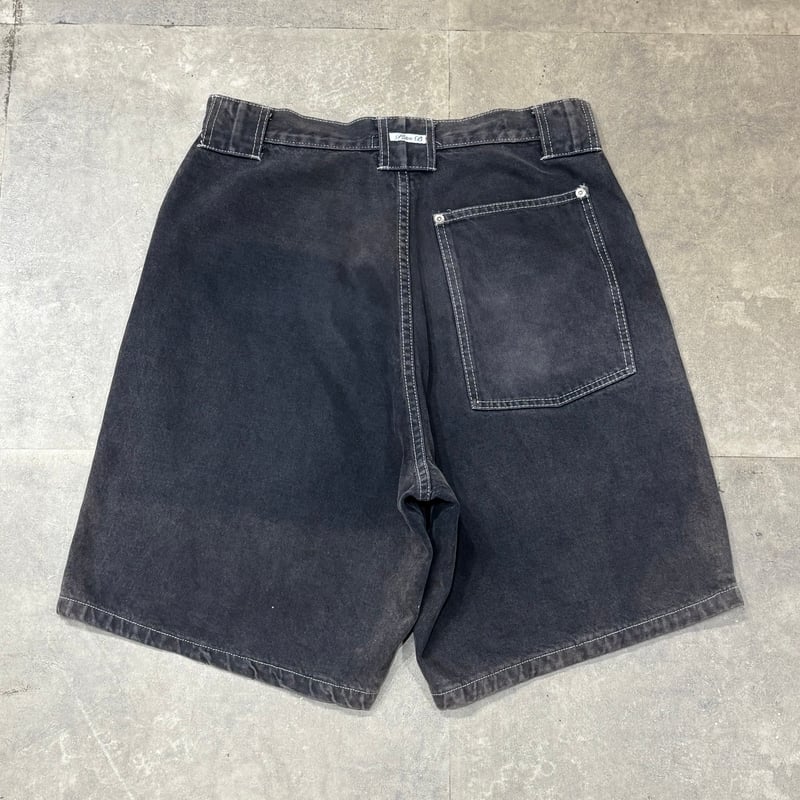 90s USA製　plan-b プランb スケート　デニムショーツ 90s Plan B Skateboards Black Denim Shorts | Sni