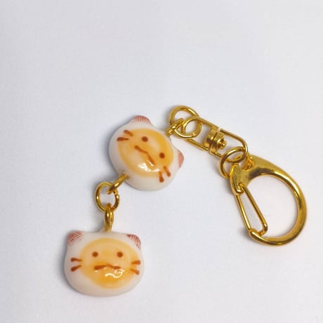 シャム猫まんじゅうのキーホルダー