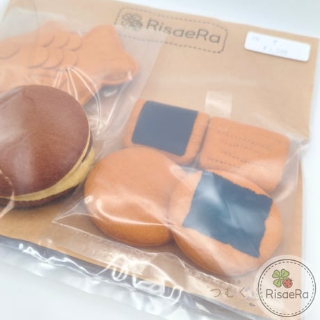 フェルトままごと　和菓子