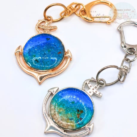 レジンキーホルダー
