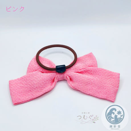 【推し活特集！】ちりめんリボンのヘアゴム