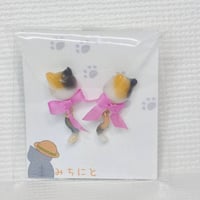 おめかし猫ピアス