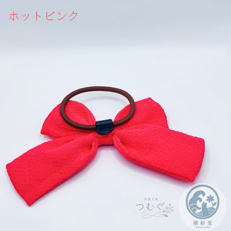 【推し活特集！】ちりめんリボンのヘアゴム