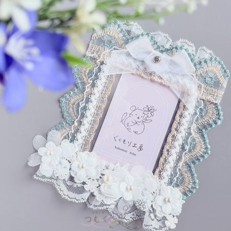 インド刺繡のデコトレカケース