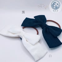【推し活特集！】ちりめんリボンのヘアゴム  のコピー