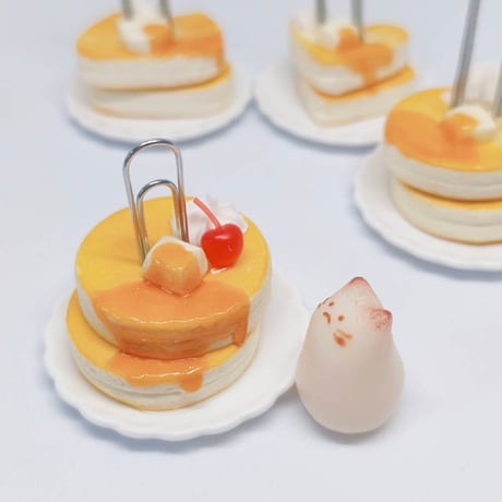 ホットケーキのメモスタンド