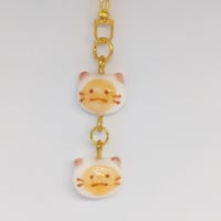 シャム猫まんじゅうのキーホルダー