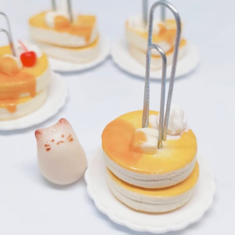 ホットケーキのメモスタンド