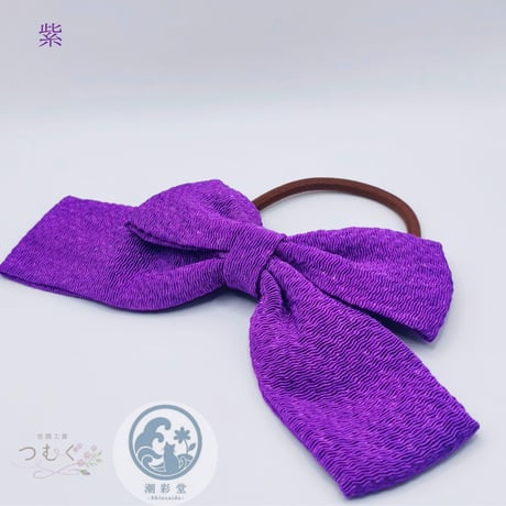 【推し活特集！】ちりめんリボンのヘアゴム
