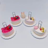 猫ケーキのメモスタンド