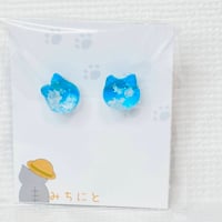 猫ピアス