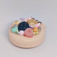 デコスイーツおりたたみミラー付きブラシ