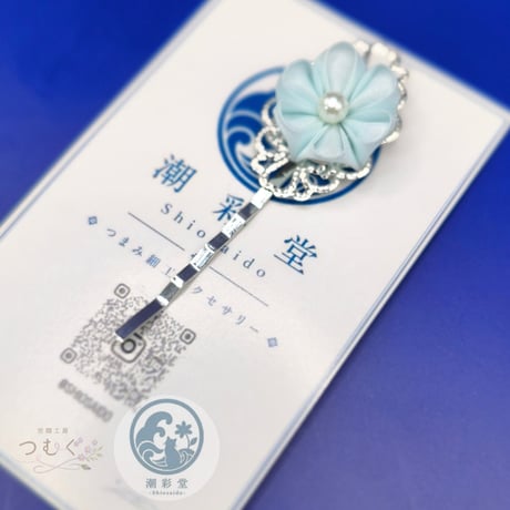 お花のヘアピン