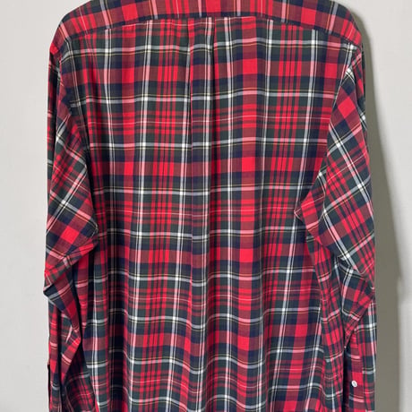 90s Ralph Lauren ボタンダウン チェックシャツ XLサイズ