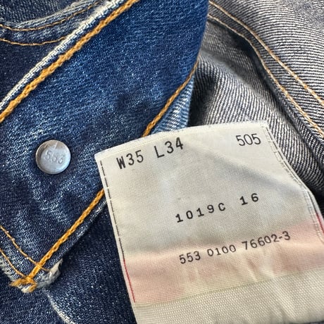 2000年製 Levi’s 505 USA製 W35L34