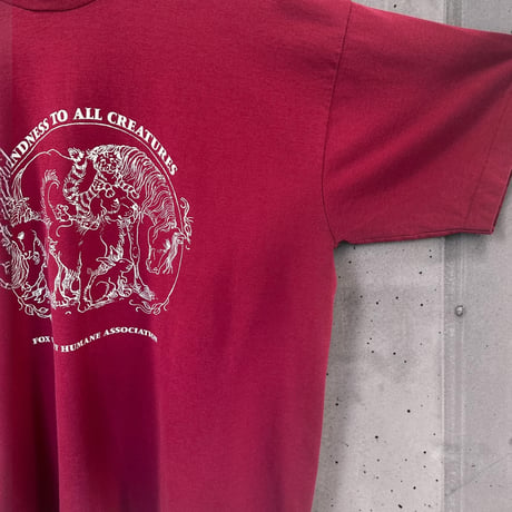 90s USA製 FRUIT OF THE LOOM アニマルTシャツ XLサイズ