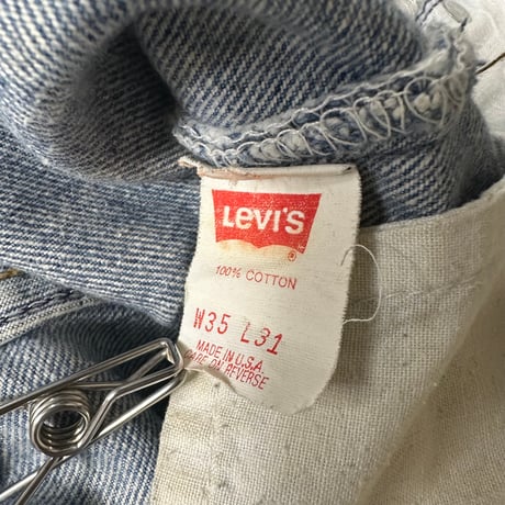 90s Levi’s 501 USA製 デニム W35L31