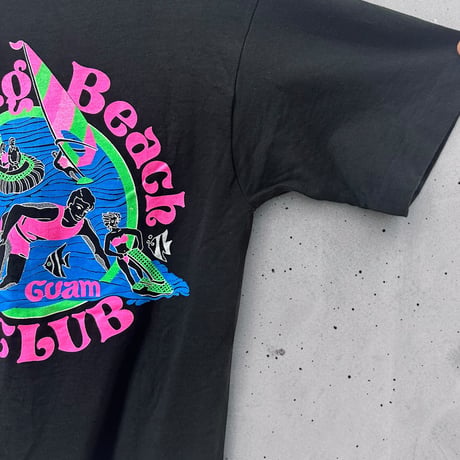 90s ABC Guam “Alupang Beach Club” Tee USA製 Sサイズ