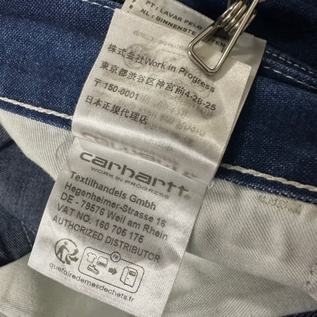 Carhartt WIP SIMPLE PANT  34×32 濃紺