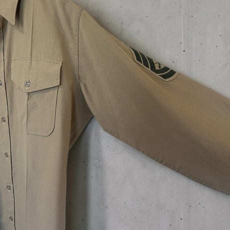 90s 実物 米軍 USMC アメリカ海兵隊 Dress shirt