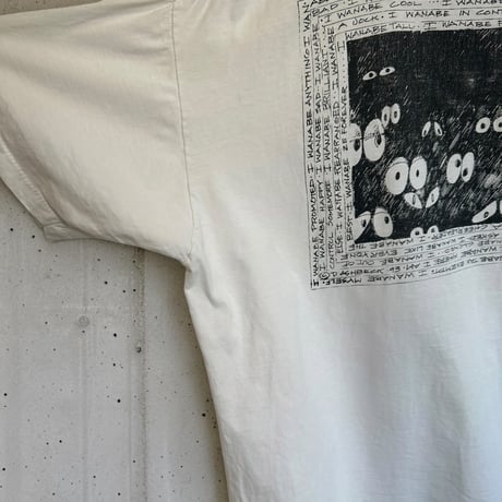 90s ボロ アートT USA製 サイズXL