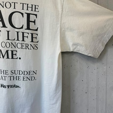 90s USA製 NO FEAR Tシャツ サイズL