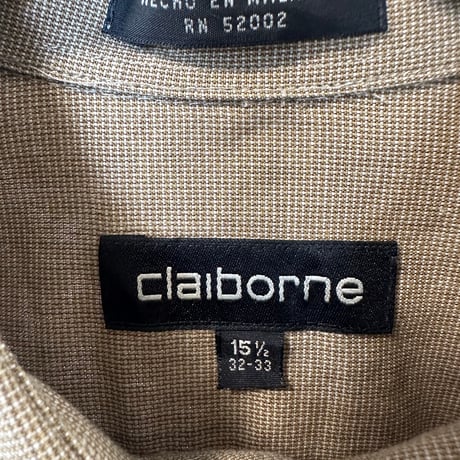 Claiborne ボタンダウン 長袖シャツ  15 1/2