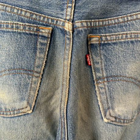 80s USA製 Levi’s 501 W32 L34 ボタン裏522
