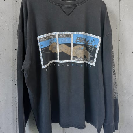 90s ICEBERG HISTORY ロンT USA製 2XL3XL