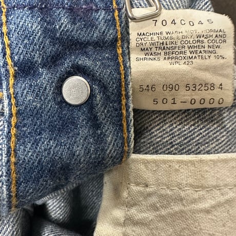 90s Levi’s 501 USA製 デニム W35L31