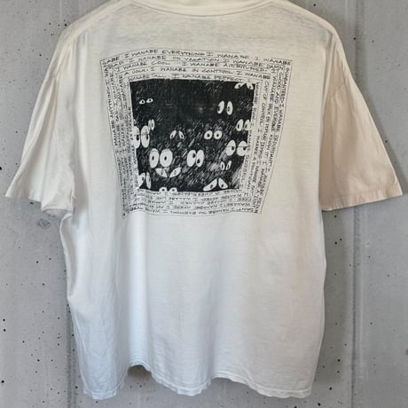 90s ボロ アートT USA製 サイズXL