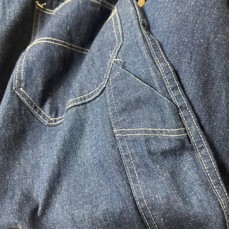 ヴィンテージ ペインター 白ステッチ SCOVILL 濃紺