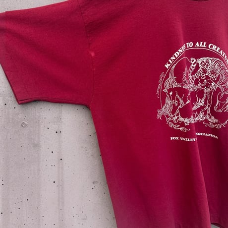 90s USA製 FRUIT OF THE LOOM アニマルTシャツ XLサイズ
