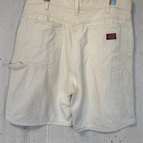 Dickies ペインターショーツ 生成り W36 TALONジップ