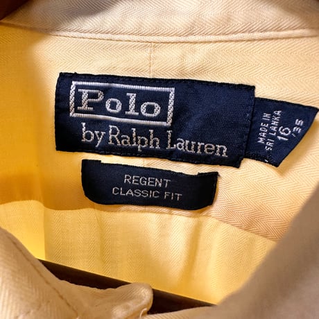 90s POLO Ralph Lauren REGENT CLASSIC FIT シャツ 16-35