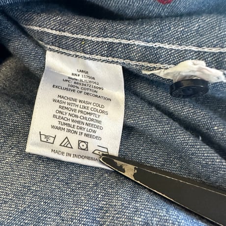 Levi’s デニムワークシャツ Lサイズ
