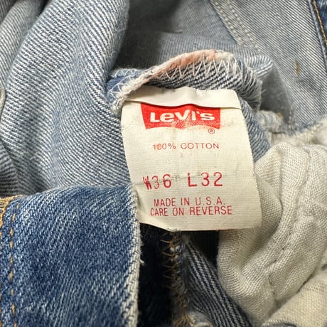 90s USA製 Levi’s 501 デニム W36L32