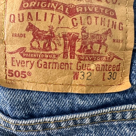 Levi’s 505 USA製 デニムパンツ W32 L30