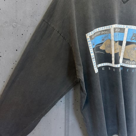90s ICEBERG HISTORY ロンT USA製 2XL3XL