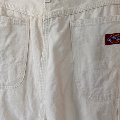 Dickies ペインターショーツ 生成り W36 TALONジップ