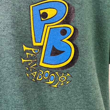 80s90s USA製 PEAKABOO TEAM PEAKABOO Tシャツ Mサイズ