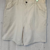 Dickies ペインターショーツ 生成り W36 TALONジップ