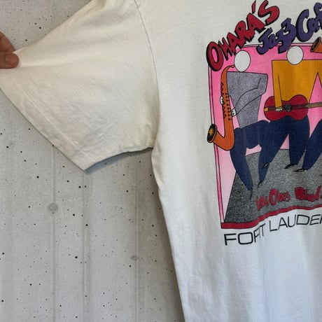 90s “OHARA’S Jazz Cafe” USA製 アートT サイズL