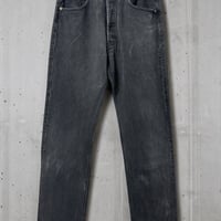 90s USA製 Levi’s 501 ブラックデニム W33 L32 ボタン裏532