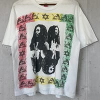 90s USA製 Bob Marley Tシャツ Lサイズ ボブマーリー セラシエ