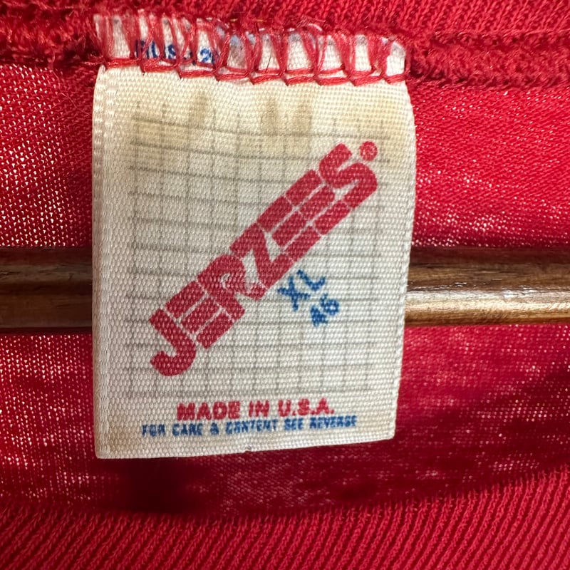 90s USA製 両面プリント Tシャツ レッド | TANKYU used clothing
