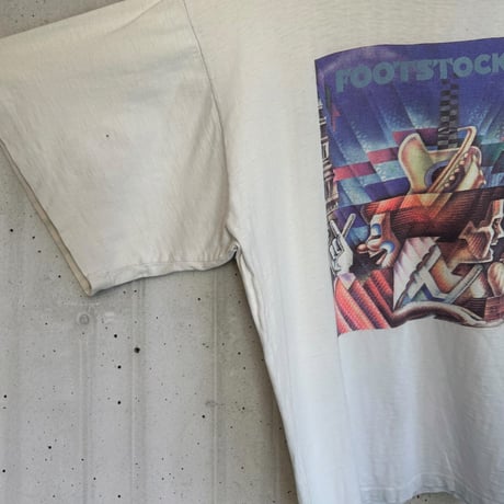 90’s FOOTSTOCK ’93 プリントTシャツ