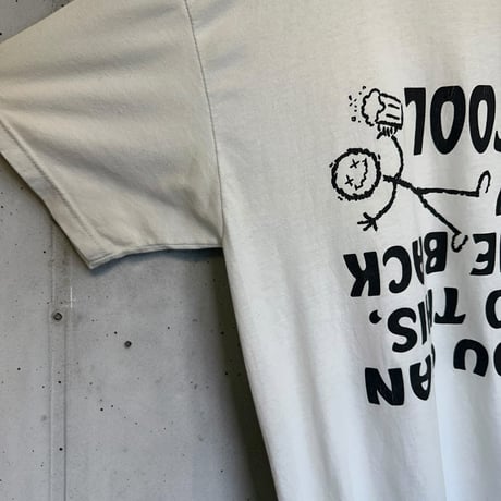 90s メッセージT サイズL